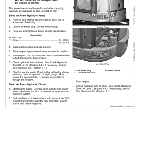 John Deere 26G Excavators Operator's Manuals (OMT361084X19) - Image 3