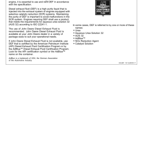 John Deere 670G, 670GP, 672G, 672GP Motor Graders Operator's Manuals (OMT363018X19) - Image 4