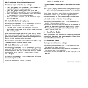 John Deere 670G, 670GP, 672G, 672GP Motor Graders Operator's Manuals (OMT363018X19) - Image 3