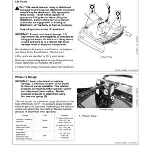 John Deere RS72, RX72, RX84 Worksite Pro Attachments Operator's Manuals (OMT365562X19) - Image 2