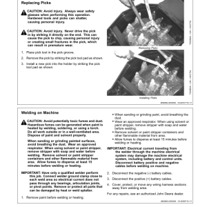 John Deere CP12D, CP18D, CP24D, CP30D Worksite Pro Attachments Operator's Manuals (OMT372805X19) - Image 2