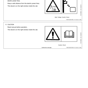 John Deere E210, E210LC, E230LC Excavators Operator's Manuals (OMT384117X19) - Image 2