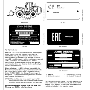 John Deere 544K SERIES II Loaders Operator's Manuals (OMT386124X19) - Image 2