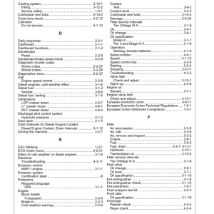 John Deere 850J-II Crawler Dozers Operator's Manuals (OMT389947X19) - Image 3