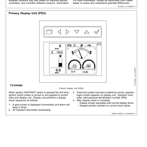 John Deere 870G, 872G, 870GP, 872GP Motor Graders Operator's Manuals (OMT390958X19) - Image 3