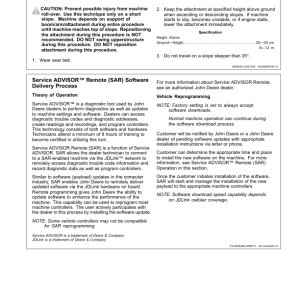 John Deere 2144G Forestry Excavator Operator's Manuals (OMT394112X19) - Image 3