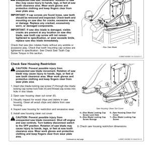 John Deere FR50 Stt Disc Saw Felling Heads Operator's Manuals (OMT396039X19) - Image 2