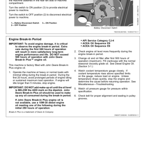 John Deere E330LC, E360 Excavators Operator's Manuals (OMT401302X19) - Image 3