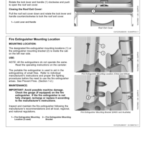 John Deere E330LC, E360 Excavators Operator's Manuals (OMT401302X19) - Image 2