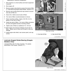 John Deere 640L-II, 648L-II, 748L-II, 848L-II, 948L-II Wheeled Feller Bunchers Operator's Manuals (OMT412045X19) - Image 3