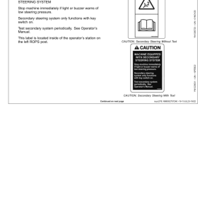 John Deere 644 G Loaders Operator's Manuals (OMT421549X19) - Image 3