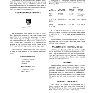 John Deere 301 Tractors Operator's Manuals (OMT42366) - Image 2