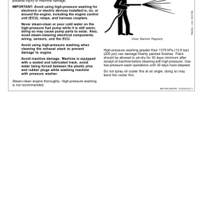 John Deere 410E-II, 460E-II Articulated Dump Trucks Operator's Manuals (OMT424947X19) - Image 4