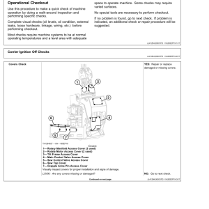 John Deere FL100 Felling Heads Operator's Manuals (OMT435602X019) - Image 2