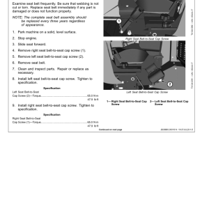 John Deere 903M, 953M, 959M Tracked Feller Bunchers Operator's Manuals (OMT444763X019) - Image 4