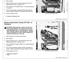 John Deere 803MH, 853MH, 859MH Tracked Harvesters Operator's Manuals (OMT444764X019) - Image 2
