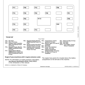 John Deere 315SL Backhoe Loaders Operator's Manuals (OMT446061X019) - Image 2