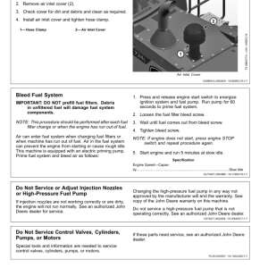 John Deere 724 P Loaders Operator's Manuals (OMT453610X019) - Image 3