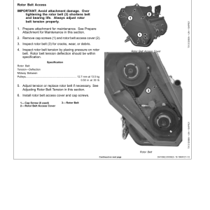 John Deere ME36, ME50 Attachments Operator's Manuals (OMT463427X019) - Image 2