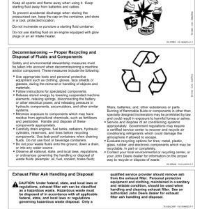 John Deere 333 P, 334 P, 335 P Skid Steers Operator's Manuals (OMT464482X019) - Image 2