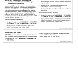 John Deere 210L Tractor Loader Operator's Manuals (OMT467848X019) - Image 2