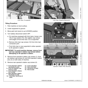 John Deere 950 P Crawler Dozers Operator's Manuals (OMT471397X019) - Image 3