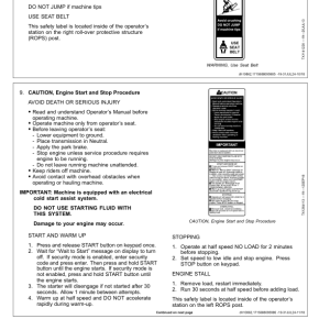 John Deere 844 P, 904 P Loaders Operator's Manuals (OMT473521X019) - Image 3