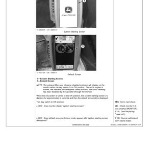 John Deere 2154G Forestry Excavator Operator's Manuals (OMT477398X019) - Image 4