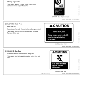 John Deere 2654G, 2654GLC Forestry Excavator Operator's Manuals (OMT477401X019) - Image 2