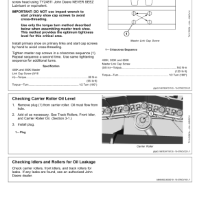 John Deere 650 P Crawler Dozers Operator's Manuals (OMT480072X019) - Image 4