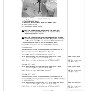 John Deere 320 P Backhoe Loaders Operator's Manuals (OMT483854X019) - Image 4