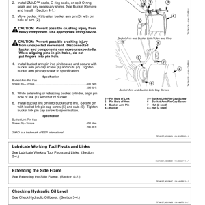 John Deere 870GLC Excavators Operator's Manuals (OMT489514X019) - Image 3