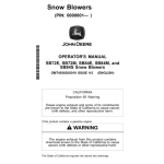 John Deere SB72E, SB72M, SB84E, SB84M, SB84S Worksite Pro Attachments Operator's Manuals (OMT493620X019) - Image 1