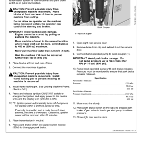 John Deere 770 P, 772 P Motor Graders Operator's Manuals (OMT494132X019) - Image 2