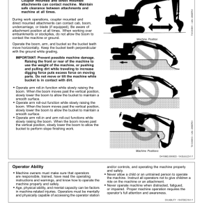 John Deere 130 P Excavators Operator's Manuals (OMT499729X019) - Image 3