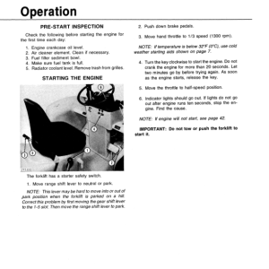 John Deere 480B Forklifts Operator's Manuals (OMT69917) - Image 2