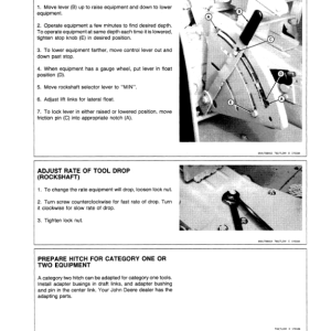 John Deere 401D Backhoes Operator's Manuals (OMT78927) - Image 3