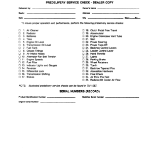 John Deere 300B Backhoes Operator's Manuals (OMT79302) - Image 2