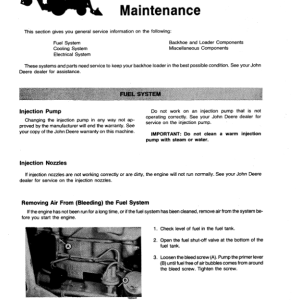 John Deere 310B Backhoes Operator's Manuals (OMT79465) - Image 2