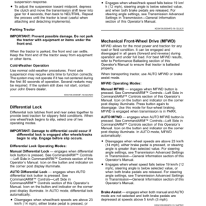 John Deere 7R 230, 7R 250, 7R 270, 7R 290, 7R 310, 7R 330, 7R 350 (7R) Tractors (125001-) (European Edition) Operator's Manual (OMTA22621) - Image 4