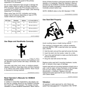 John Deere 8RT Tractors G3 (931001-) (European Edition) Operator's Manual (OMTA30618) - Image 3