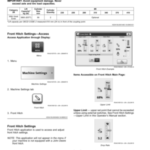 John Deere 8R Tractors (240001-) (Export Edition) Operator's Manual (OMTA30646) - Image 3