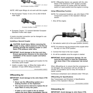 John Deere 8R Tractors G3 (240001-) (European Edition) Operator's Manual (OMTA30775) - Image 3