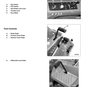 John Deere F735 Front Mowers (010001-) Operator's Manual (OMTCU12448) - Image 2