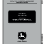 John Deere 1435, 1445 & 1565 Front Mower Operator's Manual (OMTCU15665) - Image 1