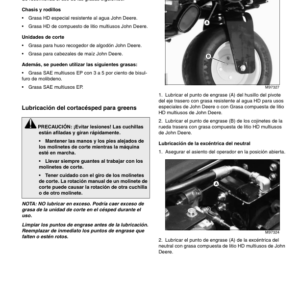 John Deere 2500A Professional Greens Mower North America (030001-) Operator's Manual (OMTCU17234) - Image 3