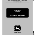 John Deere 1600 Wide Area Turbo Mowers Export Edition (030001-040000) Operator's Manual (OMTCU18477) - Image 1