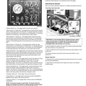 John Deere HD200 Sprayer Attachment Export Edition (035101-050000) Operator's Manual (OMTCU19538) - Image 3