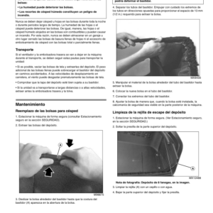 John Deere Commercial Blower, Rear Bagger (010001-) 8, 14 Bushel Operator's Manual (OMTCU21588) - Image 2