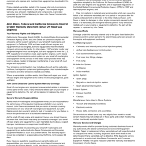 John Deere F725 Front Mowers (North American) Operator's Manual (OMTCU21864) - Image 2